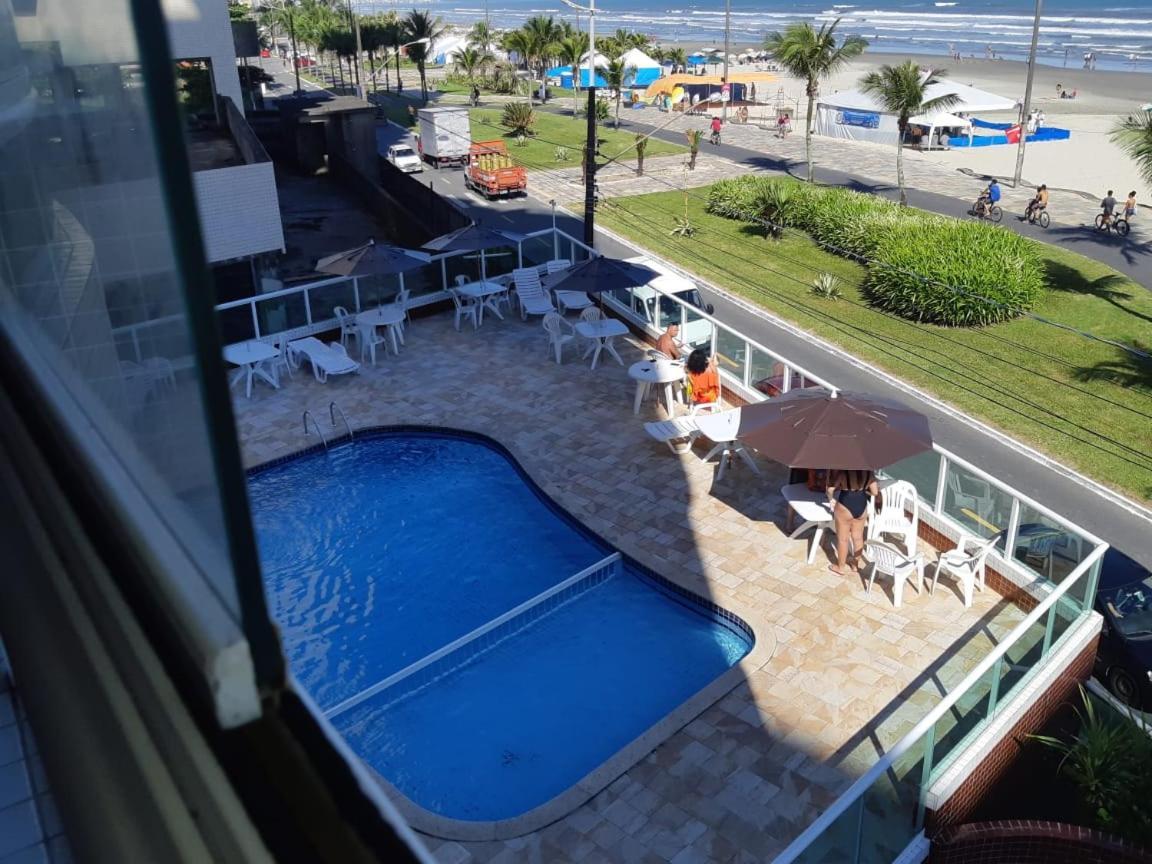 Frente Mar Piscina Churrasqueira Wifi Garagem Portaria 24Hs Appartamento Solemar Esterno foto
